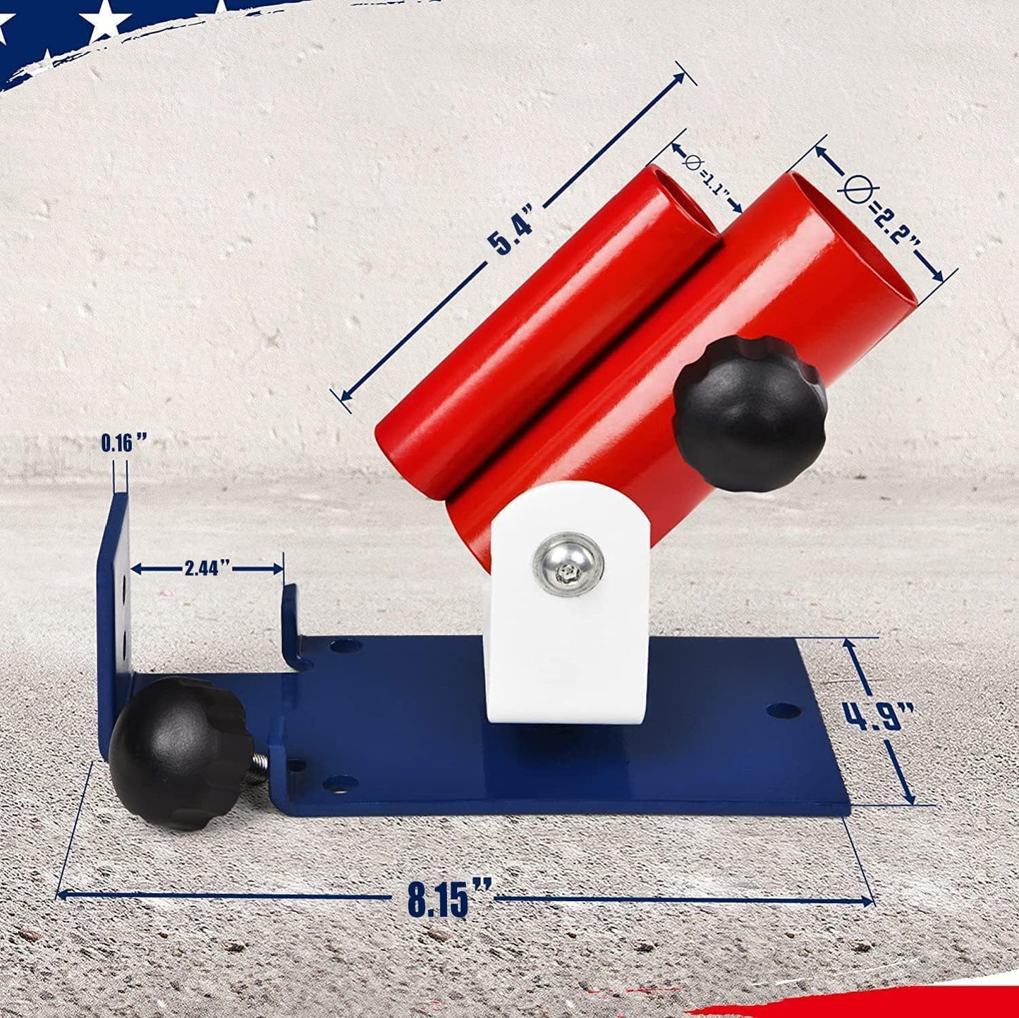 Yes4All Landmine Attachment for Barbell, Adjustable T Bar Row Attachment, Heavy Duty 360-Degree Swivel - United State