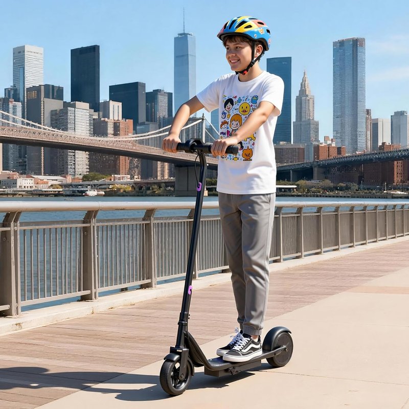 Electric Scooter for Adults - Folding E-Scooter with 250W-500W Motor | 16-24 MPH, 15-60 Mile Range, Dual Brakes, 6.5''-14'' Tires