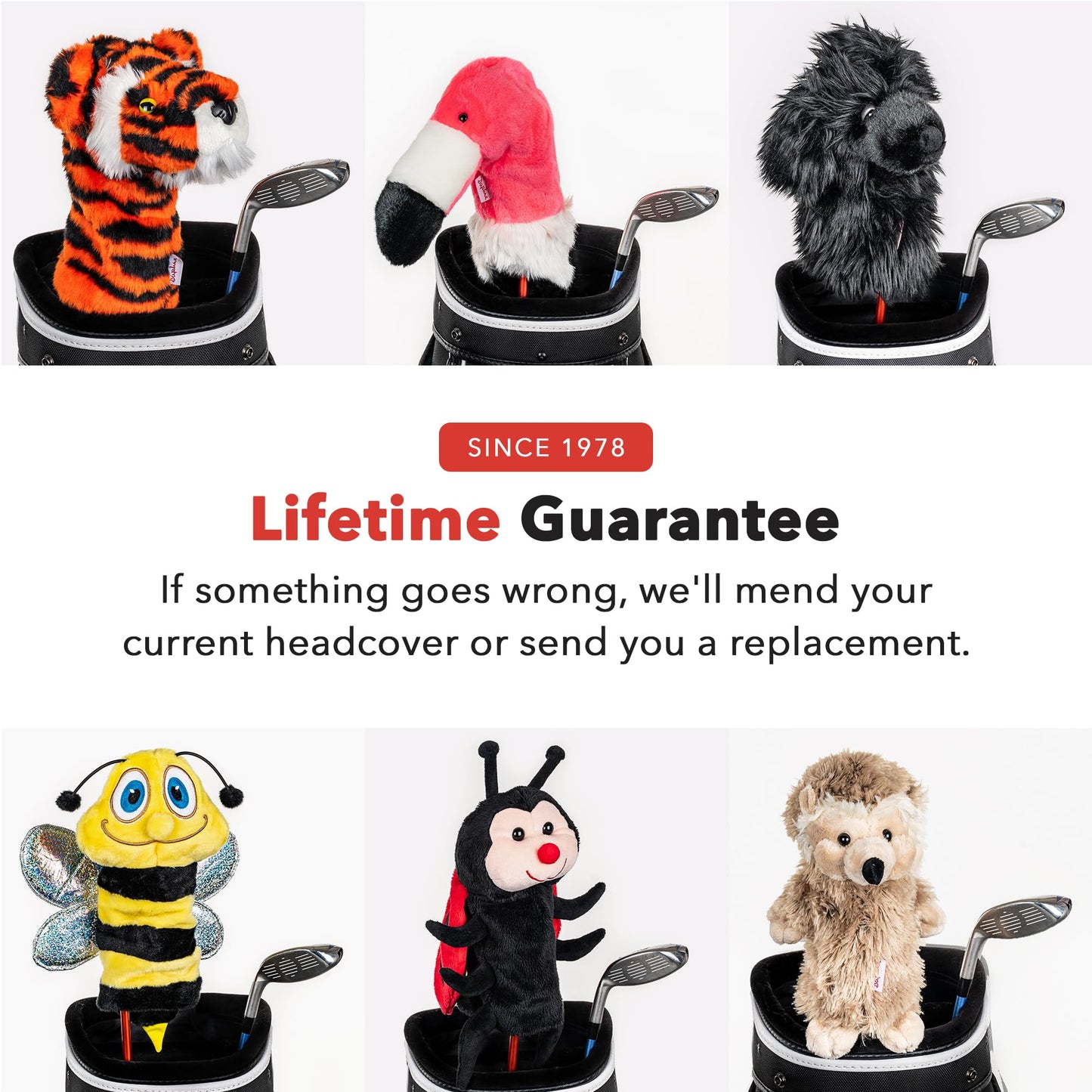 Daphne's Headcovers Owl Hybrid Headcover | Premium Hybrid and Fairway Wood Headcovers | Funny Golf Club Covers | Stylish Protection for Clubs | Men's Golf Gear | Hybrid Headcover for Men and Women