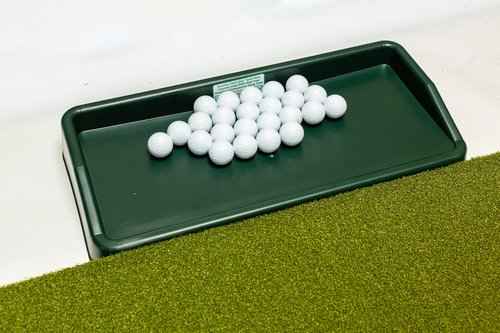 Country Club Elite® Golf Ball Tray - Commercial Quality High Impact Plastic Tray (The Exact Same Product We Supply to Commercial Driving Ranges and Golf Courses | Proud to Be Made in The USA