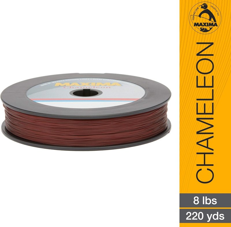 Maxima Fishing Line - One Shot Spool for Smooth Casting | 300 Yards, Clear