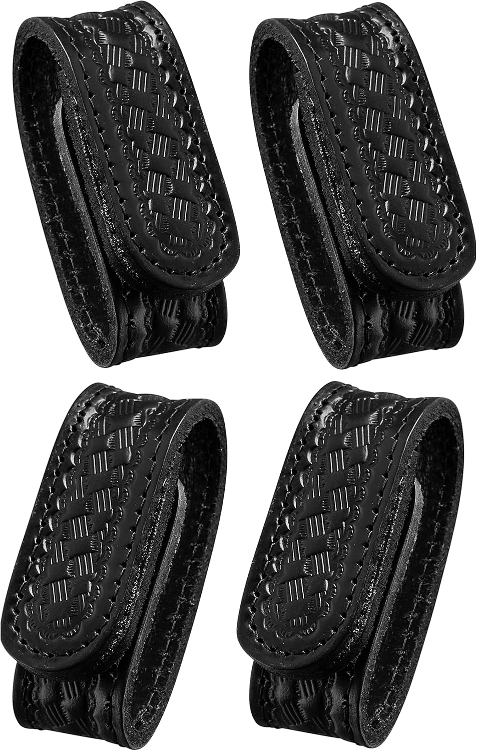 Shield Wallets - Duty Belt Keeper with Double Snap Closure | Pack of 4