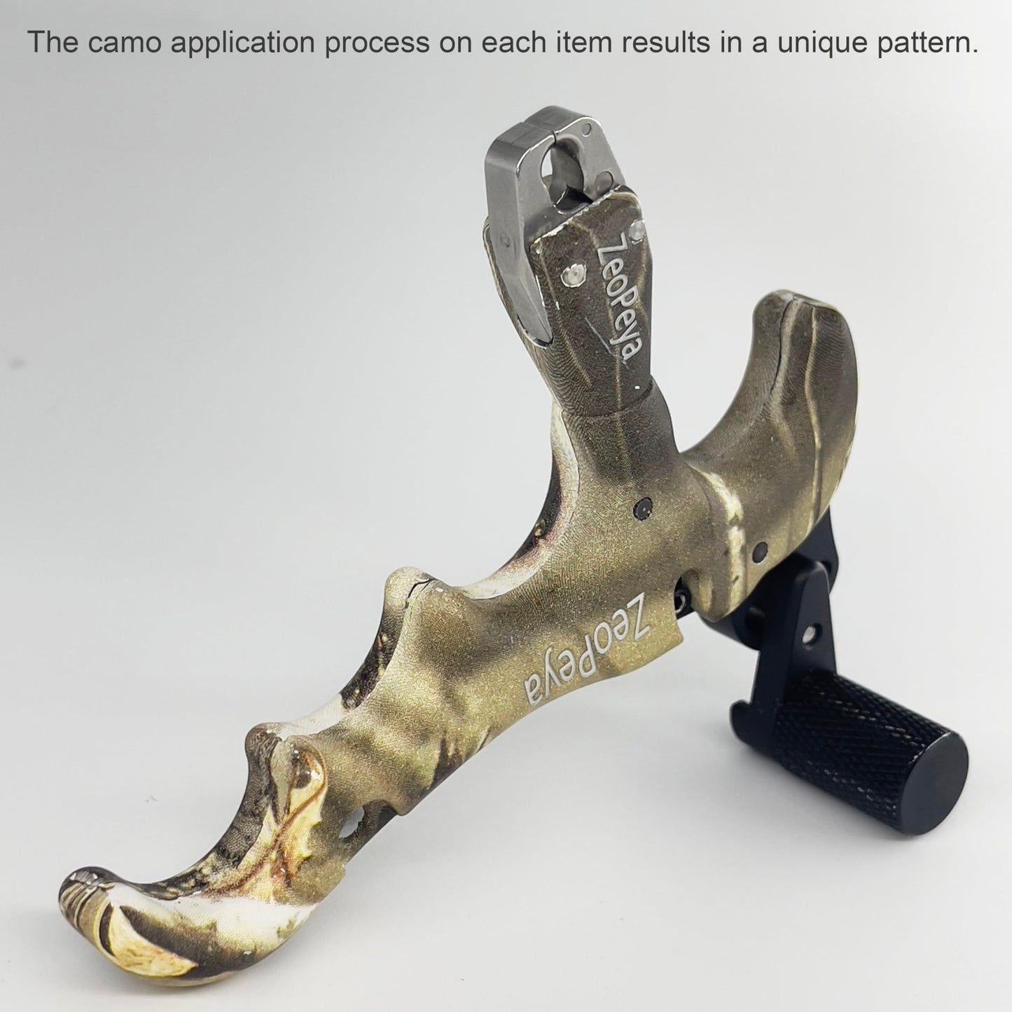 ZeoPeya Bow Release for Compound Bow, 360° Rotate Caliper Thumb Release Archery Accessories