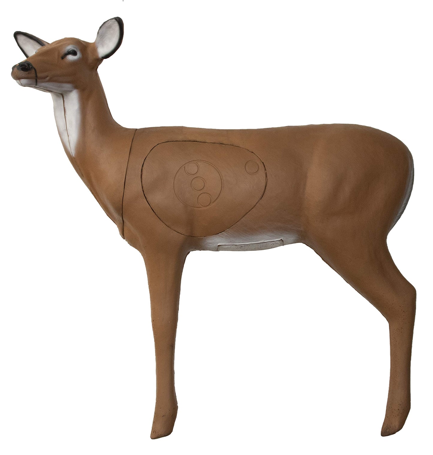BIGSHOT Pro Hunter 3D Doe Deer Archery Target - Self-Healing Foam for Broadheads & Field Points - Weather Resistant with Replaceable Core - Competition Grade for Compound Bow & Crossbow Practice