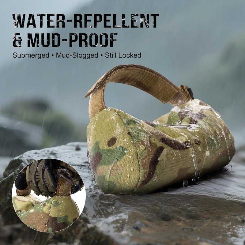 Shooting Rest Bag - Pre-Filled Front & Rear Gun Support | Outdoor Shooting & Hunting