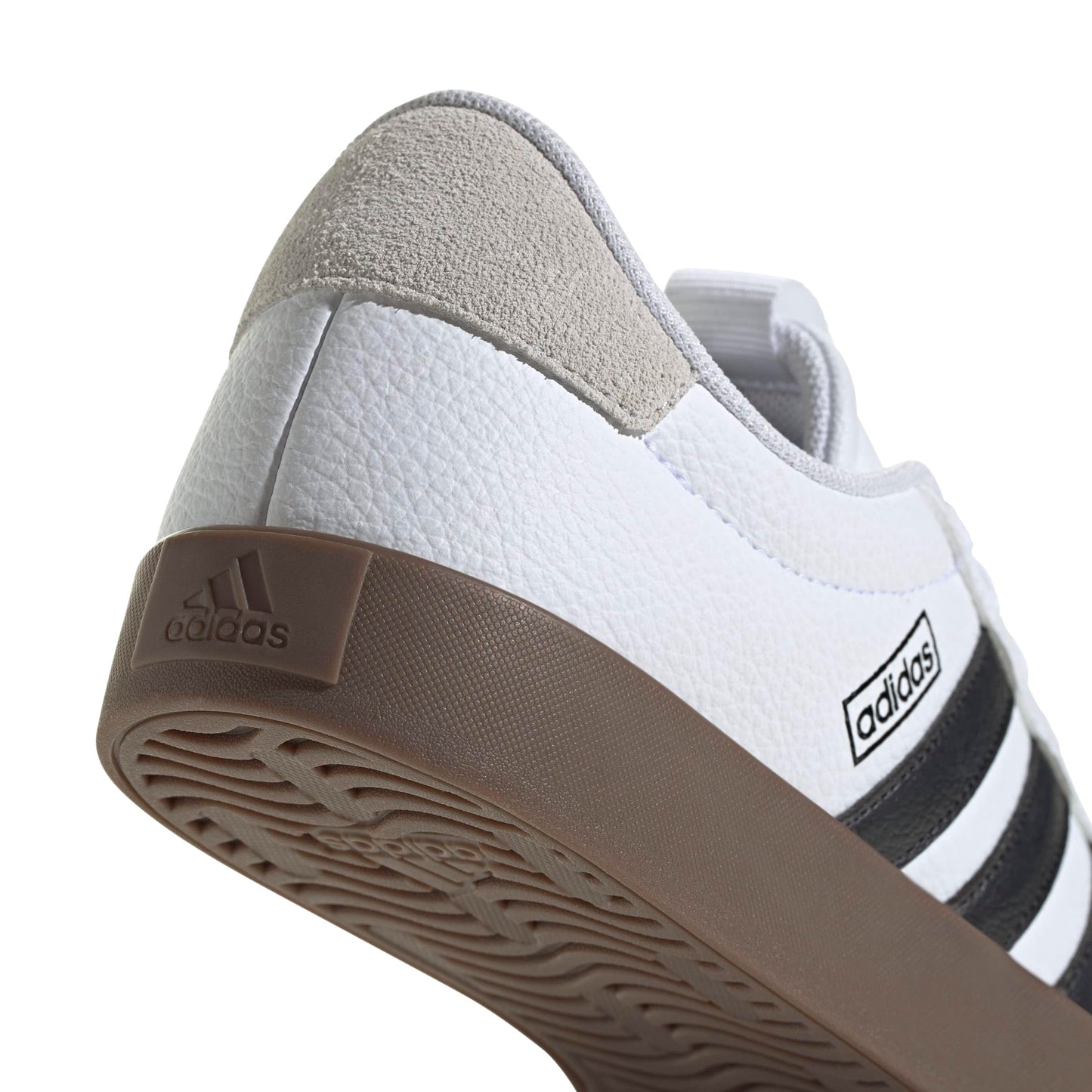 Adidas Women's "VL Court 3.0" Cushioned Casual Court Sneaker (White, 7)