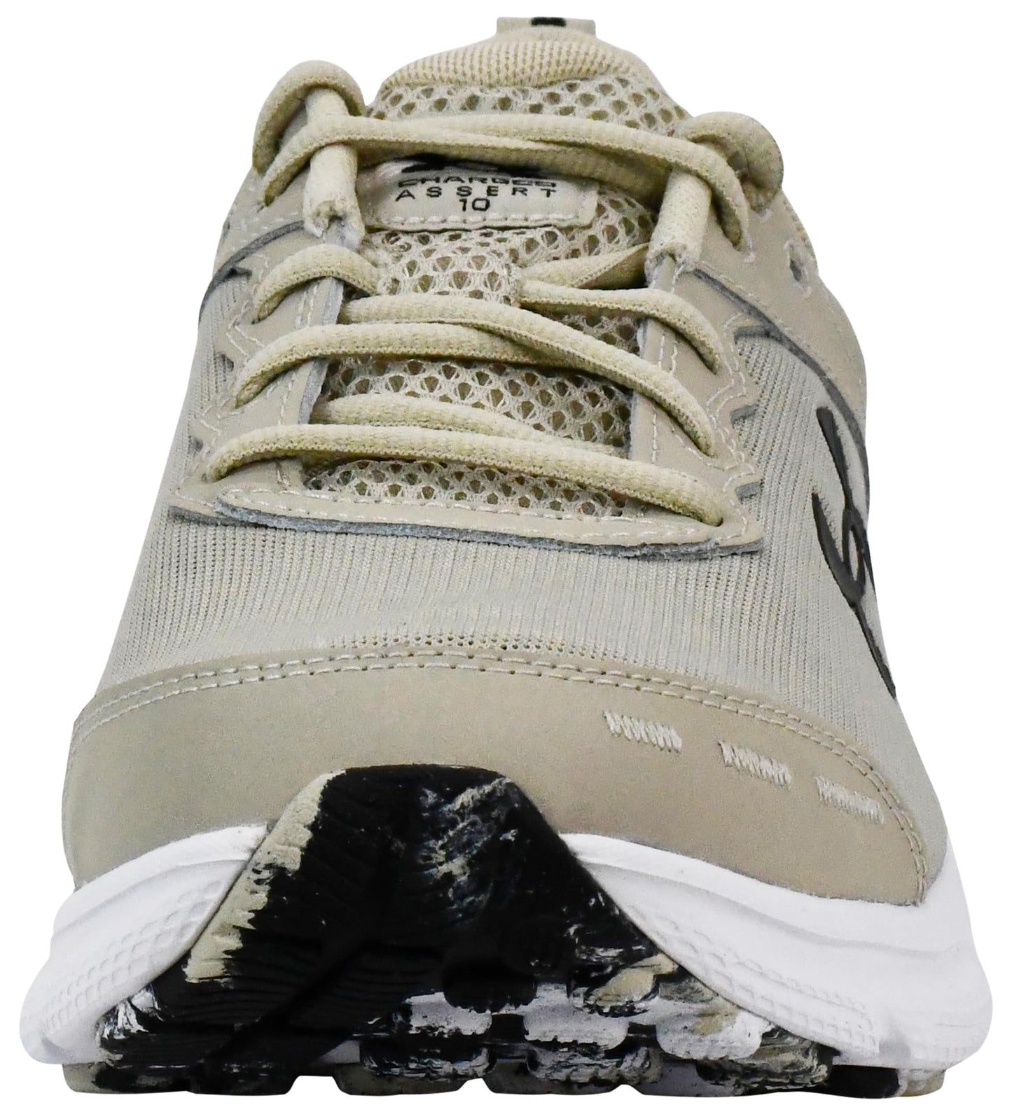 Under Armour Men's Charged Assert 10, (289) Khaki Base/Khaki Base/Black, 16.5, US
