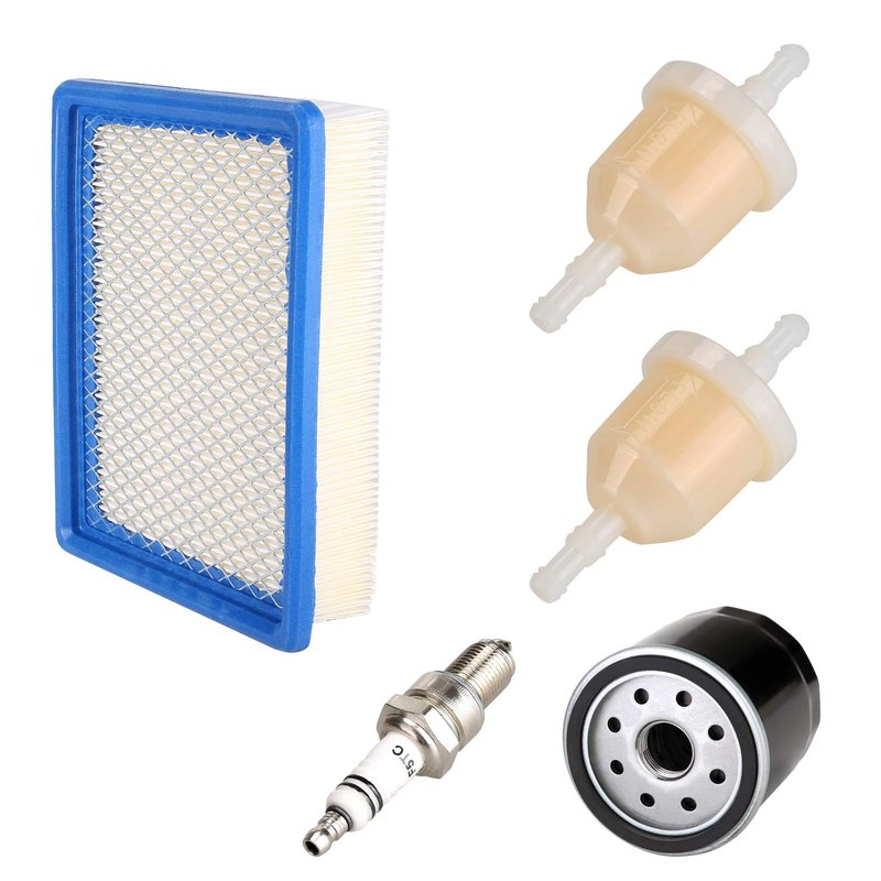 10L0L Golf Cart DS Tune Up Kit for Club Car DS Gas 4 Cycle 1992 UP Models with FE290/FE350 Engines with Air Filter Oil Filter F7TC Spark Plug,OEM 1013684 1015426 1016467