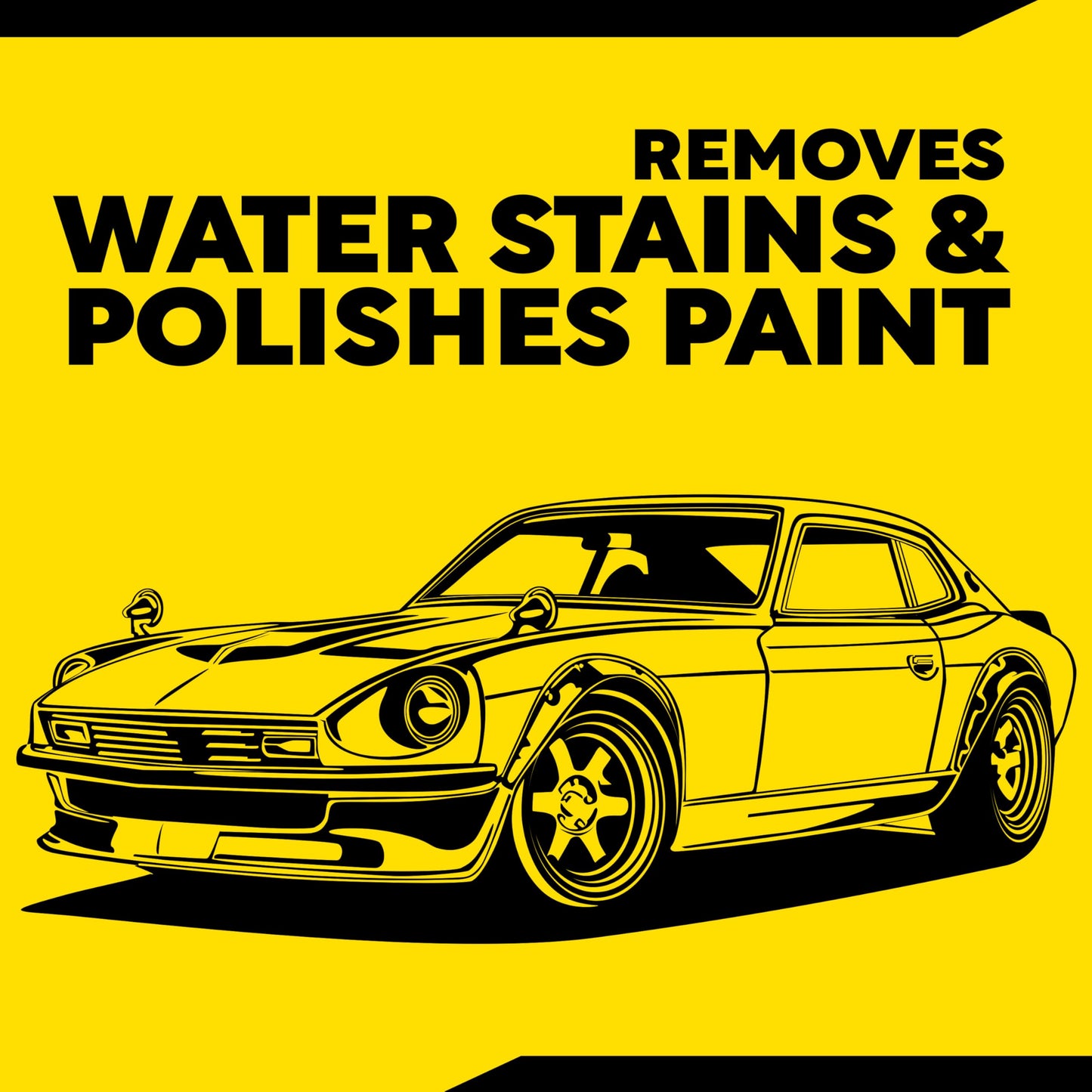 Meguiar's Water Spot Remover, Heavy Duty Water Spot Remover for Cars, Remove Water Stains and Polish Glossy Paint with a Versatile Clear Coat Safe Formula, 16 oz