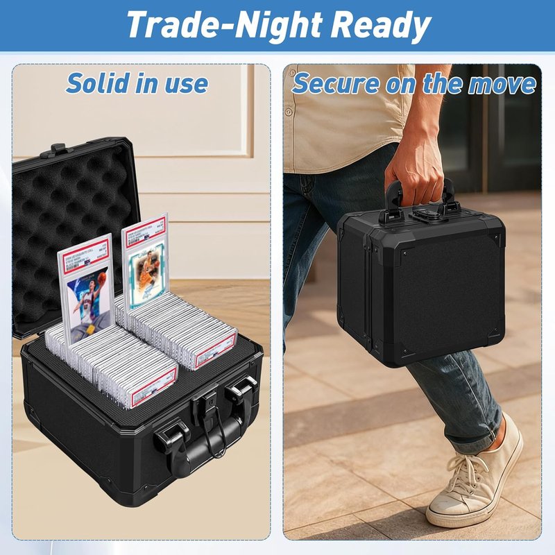 ICIMBI Graded Card Storage Box - PSA Slab Case for Sports Cards | Fits PSA, CSG, BGS