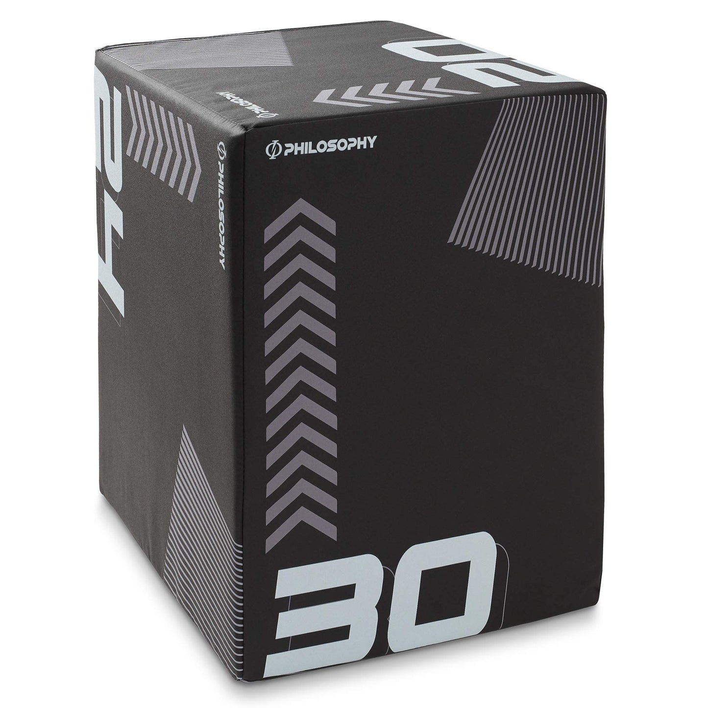 Philosophy Gym 3-in-1 Foam Plyo Box - 20" x 24" x 30", Soft Plyometric Jump Box for Home Gym, HIIT, Jumps, Step-Ups, Agility and Strength Training