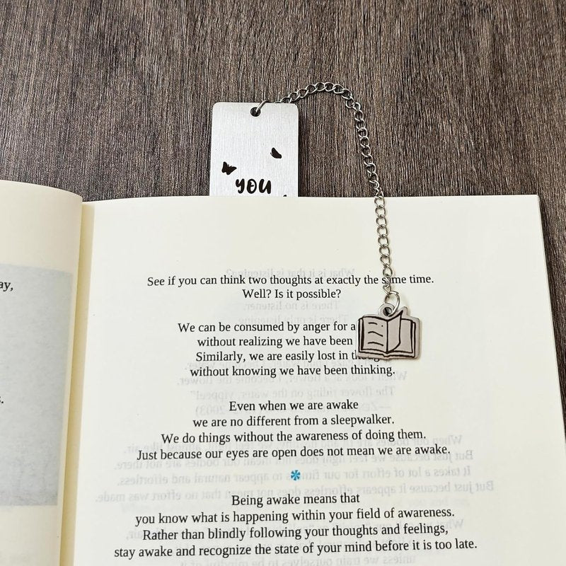 Cat Metal Bookmark - Cute Durable Bookmark for Book Lovers | Perfect Gift for Cat Lovers (Black Cat)