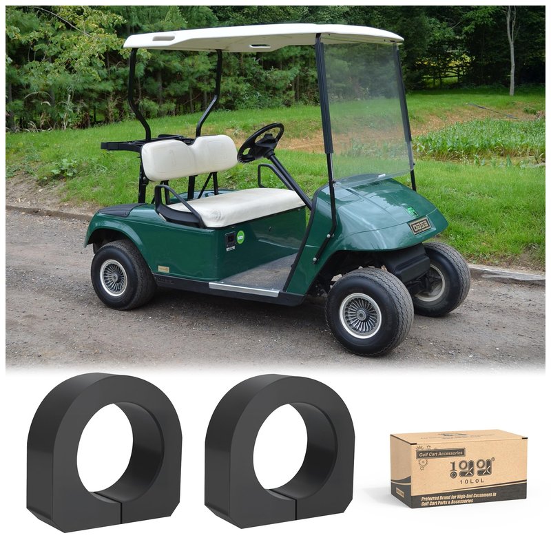 10L0L Golf Cart Rear Axle ISOMOUNT Bushings for EZGO TXT/Medalist 1994-2008 - Direct OEM Replacement #72117G01 - Fits Gas Golf Cart Models (TXT, Medalist, Shuttle, Workhorse)