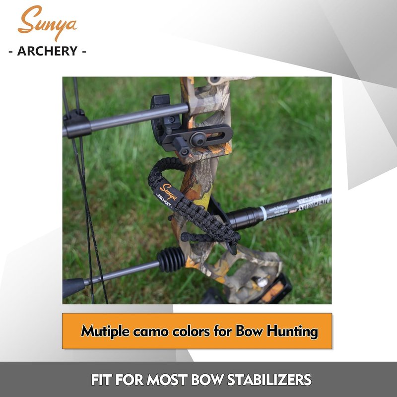 Neoprene Compound Bow Carrying Sling - Adjustable Bow Wrist Sling Set | Durable & Comfortable
