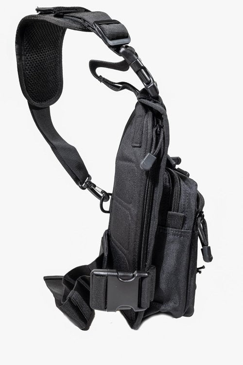 Tactical Sling Bag Backpack & Outdoor Pistol Carrying Bag & Tactical Military Backpack with Gun Holster Waterproof for Shooting Hunting