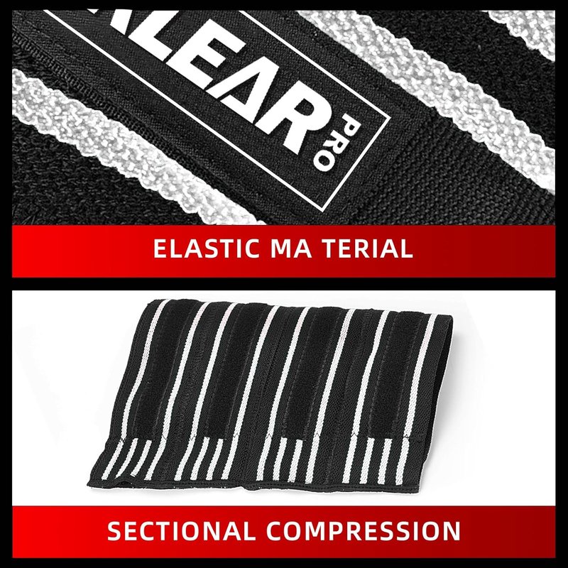Elbow Sleeves for Weightlifting - Adjustable Support Wraps | XL (12.5"-14.5")