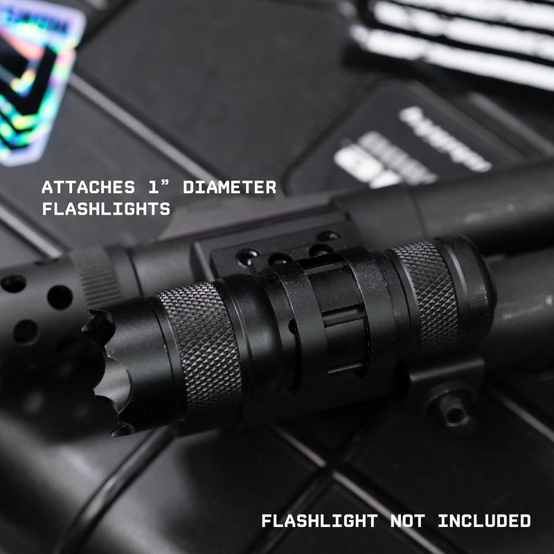 Monstrum Shotgun Barrel Clamp Mount - Flashlight & QD Sling Swivel | Picatinny Rail Accessory
