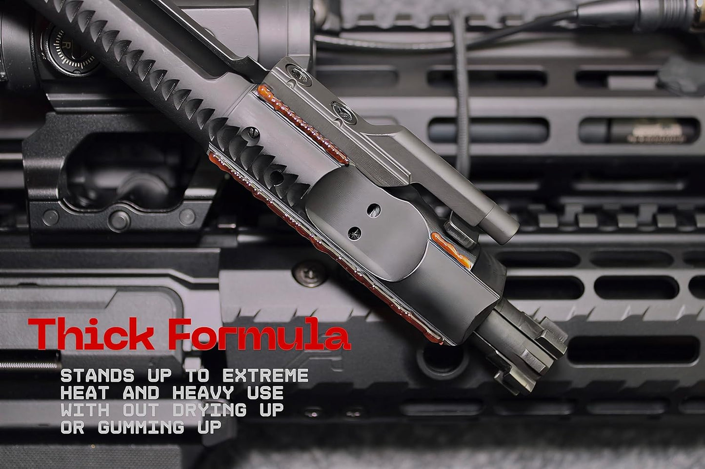 High-Performance Gun Oil - Thick High Viscosity Formula | Extreme Temperature Resistant, 1 oz Needle Oiler