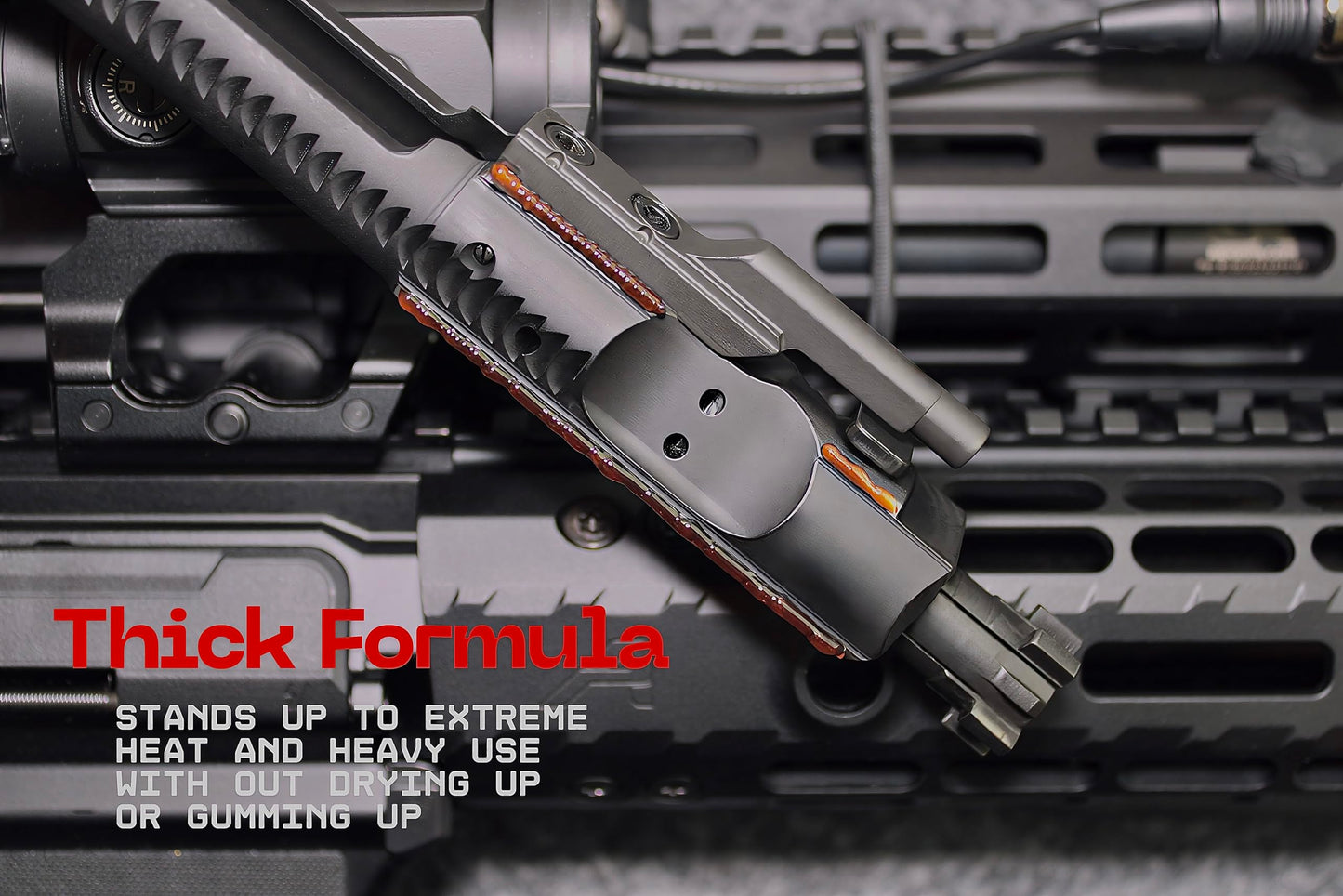 203 Gun Oil Thick High Viscosity Extreme Temperature Resistant, Reduces Wear Protects Against Rust and Corrosion, Needle Oiler 1 oz