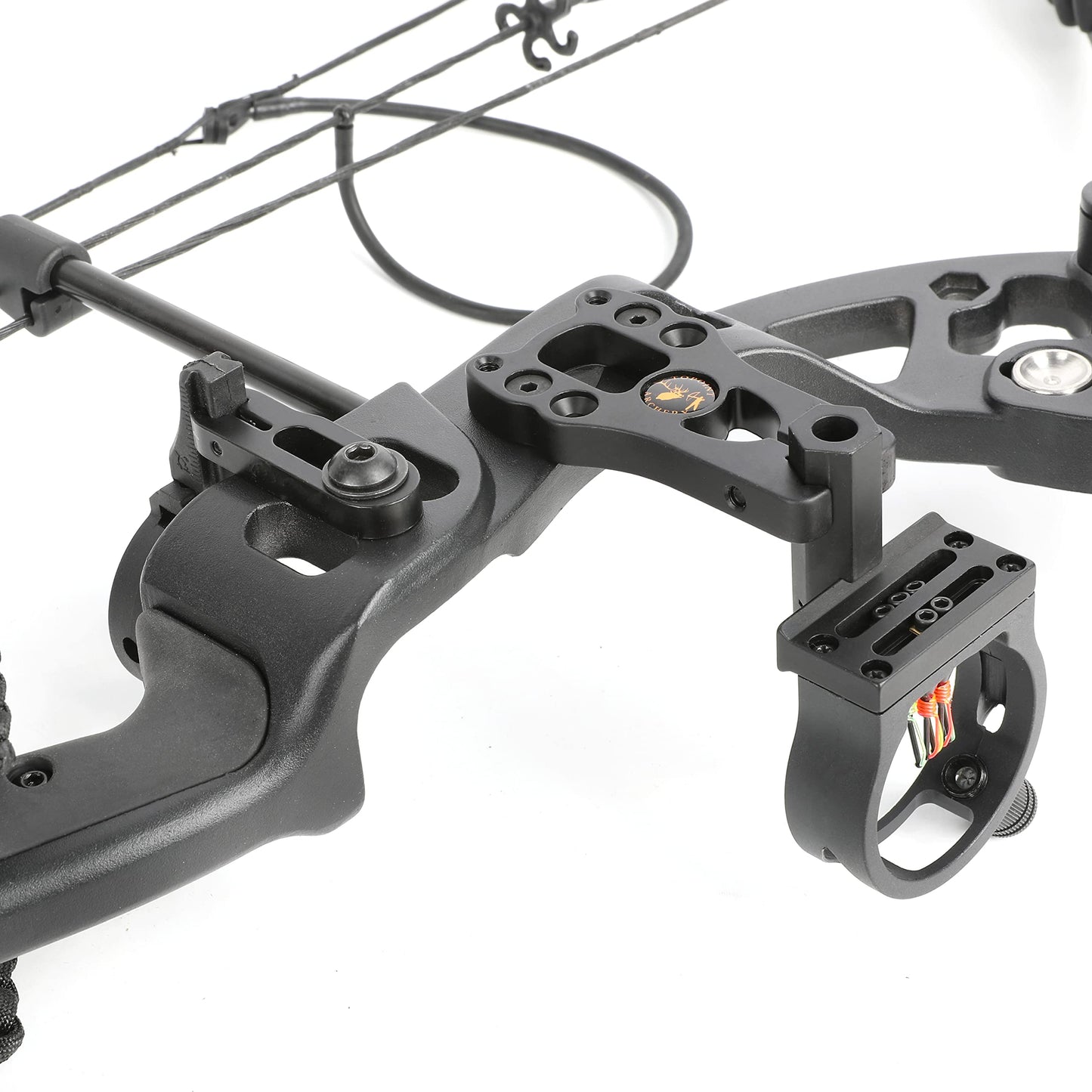 AMEYXGS Archery Compound Bows Kit Draw Weight 30-55 lbs Hunting Bow IBO 310fps Adults Archery with Hunting Accessories - Left Handed&Right Handed (Black, Right Hand)