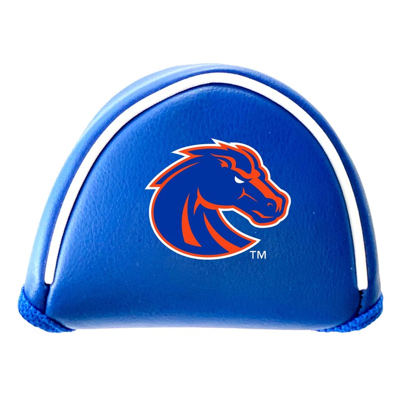Team Golf NCAA Boise ST Putter Cover - Mallet (Color) - Printed Team Golf NCAA Putter Cover - Mallet Printed, Fits Most Mallet Putters, Easily Slips on and Secures with Velcro Closure