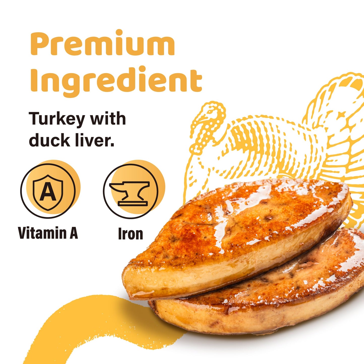 iPaw Turkey Dog Treats, SQF Certified Human Grade Dog Treat, Suitable for Training Chew, Hypoallergenic, Rawhide Alternative, Braided Stick (Duck Liver)