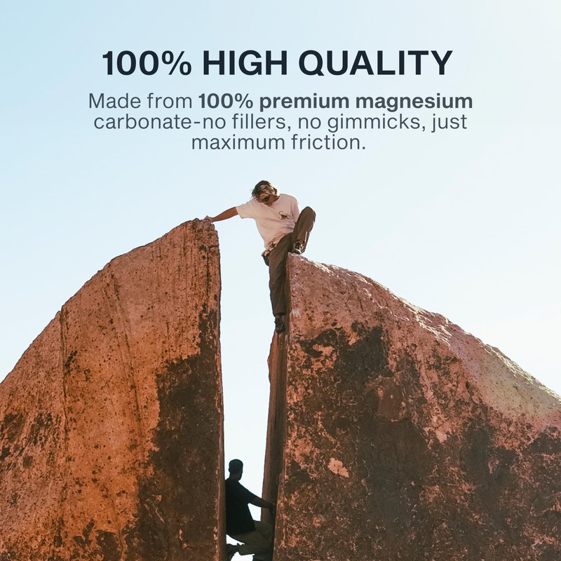 RUNGNE Magdust Chalk - Premium Sports Chalk for Rock Climbing, Bouldering, and Weightlifting - High-Performance Powder for Superior Grip Formula