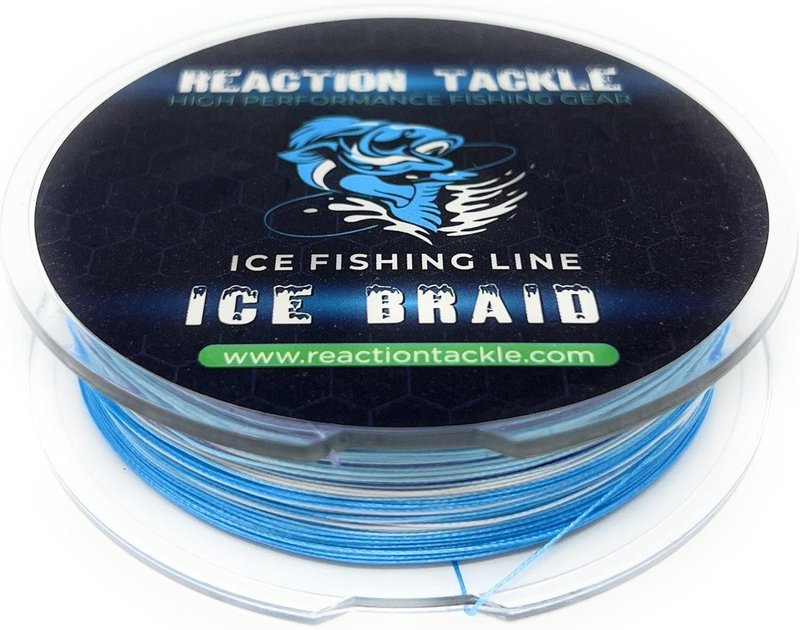 Ice Fishing Braided Fishing Line - 8 Strands, Zero Memory, 150 Yard Spools | Super Strong Pro Grade