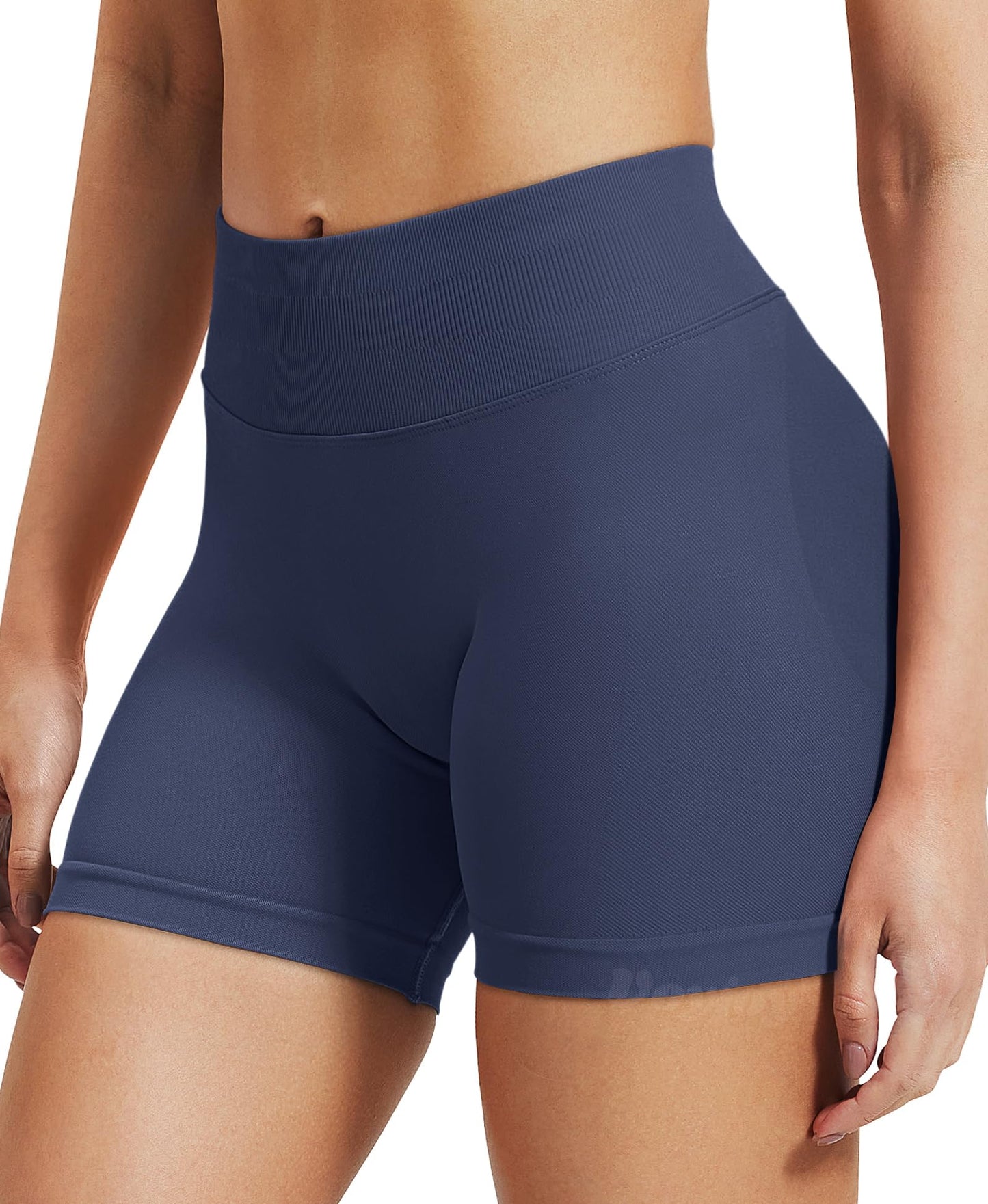 VOYJOY Women Workout Impact Shorts 2.5"/ 3.6"/ 4.5"/ 6" Scrunch Butt Booty