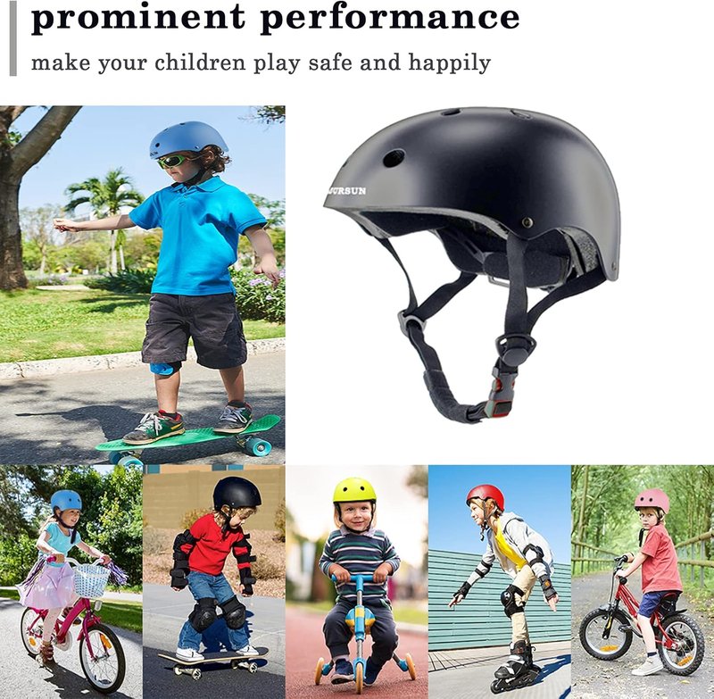 Kids Bike Helmet - Adjustable & Ventilated Multi-Sport Safety Gear for Ages 2-14 | Boys & Girls, Skateboard, Scooter, Bicycle