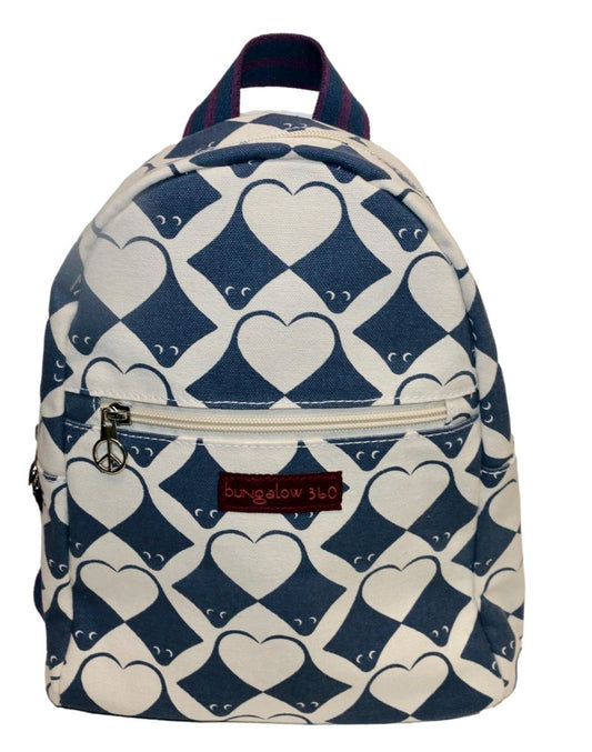bungalow 360 Adult Mini Backpack (Stingray, Small)