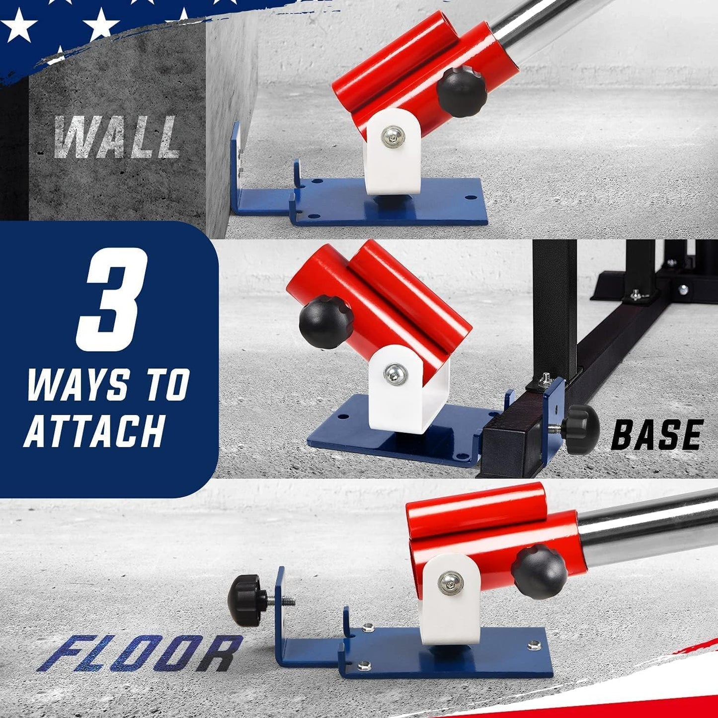 Yes4All Landmine Attachment for Barbell, Adjustable T Bar Row Attachment, Heavy Duty 360-Degree Swivel - United State