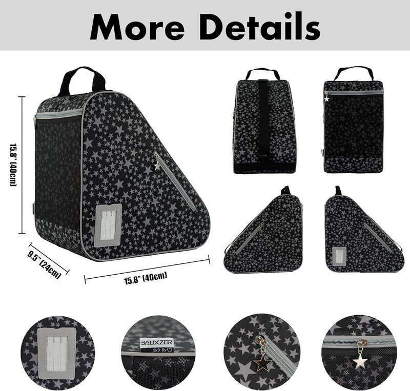 Skate Bags for Roller Skates & Inline Skates - Durable Storage for Kids & Adults | Multi-Use Design
