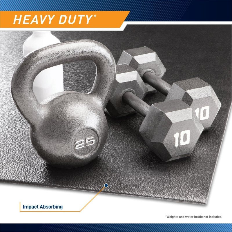 Fitness Equipment Mat - Durable Floor Protector for Treadmills, Ellipticals & Exercise Bikes | Heavy-Duty Design