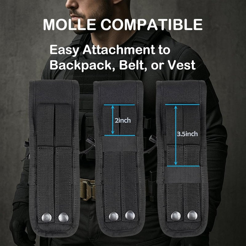 Buraku Hot Suppressor Pouch - Heat Insulation & Melt Resistant Storage Holster for Rifle & Pistol | Multi-Purpose Molle Holder