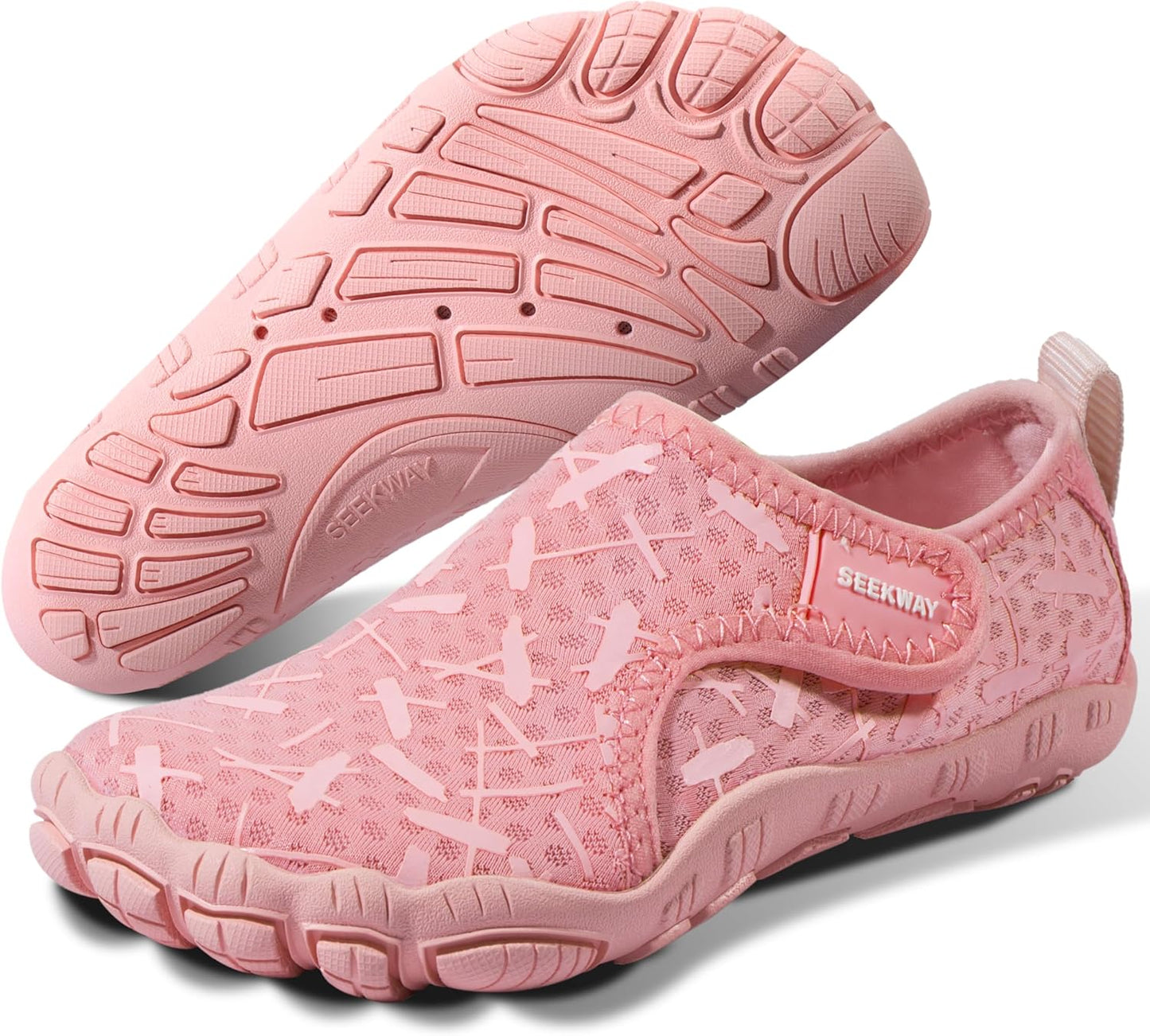Barefoot Water Shoes for Kids | Quick-Dry Sand Shoes with Wide Toe Box - Non-Slip for Hiking, Swimming, Beach, Pool, Kayak | Toddler Sizes