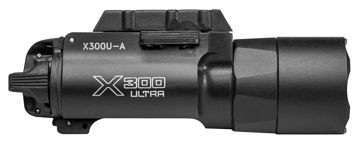 Surefire Ultra High Ouput LED Weaponlight, Black (X300U-A)