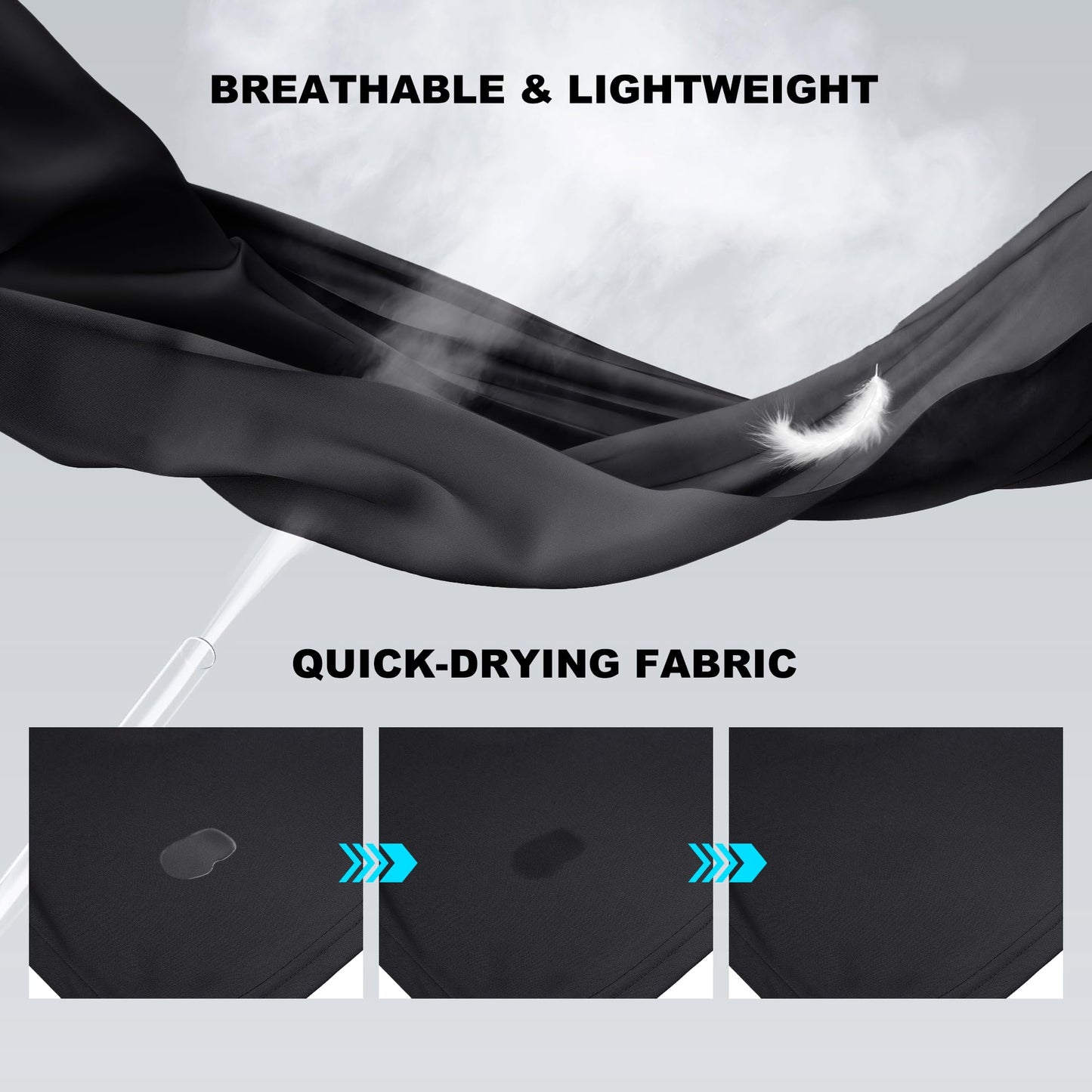 Profectors Men's Athletic Shorts with Pockets and Elastic Waistband Quick Dry Activewear Workout Shorts for Men