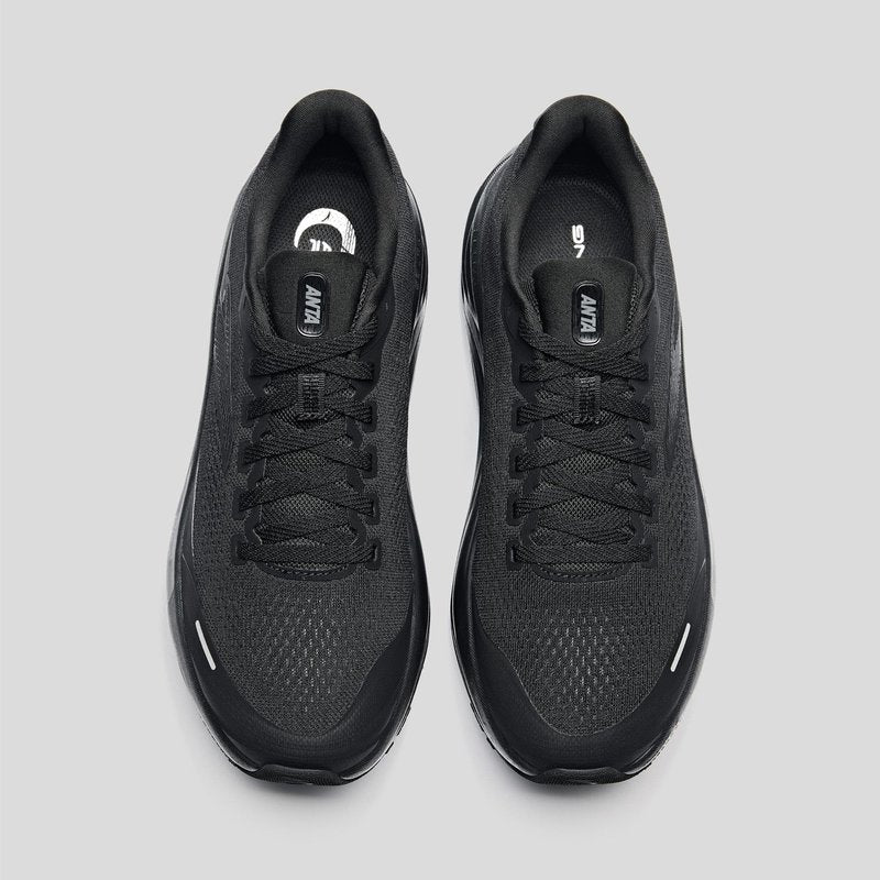ANTA Men’s PG7 Running Shoes Cushioning Comfortable Breathable Athletic Workout Gym Cross Trainer Sports Sneakers, Black, 11