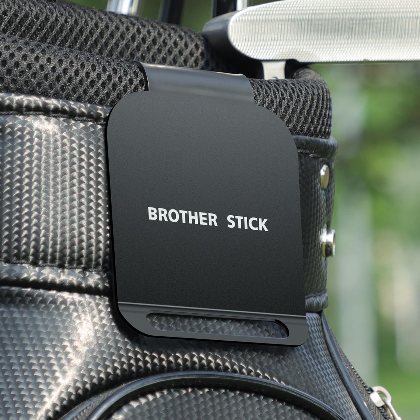 2pcs Metal Landing Pads for Golf Bag Accessories for Men, Golf Club Bag Accessories for Golf Rangefinder Magnetic Golf Towel, Golf Flask Golf Speake Large Landing Area Carabiner Accessories