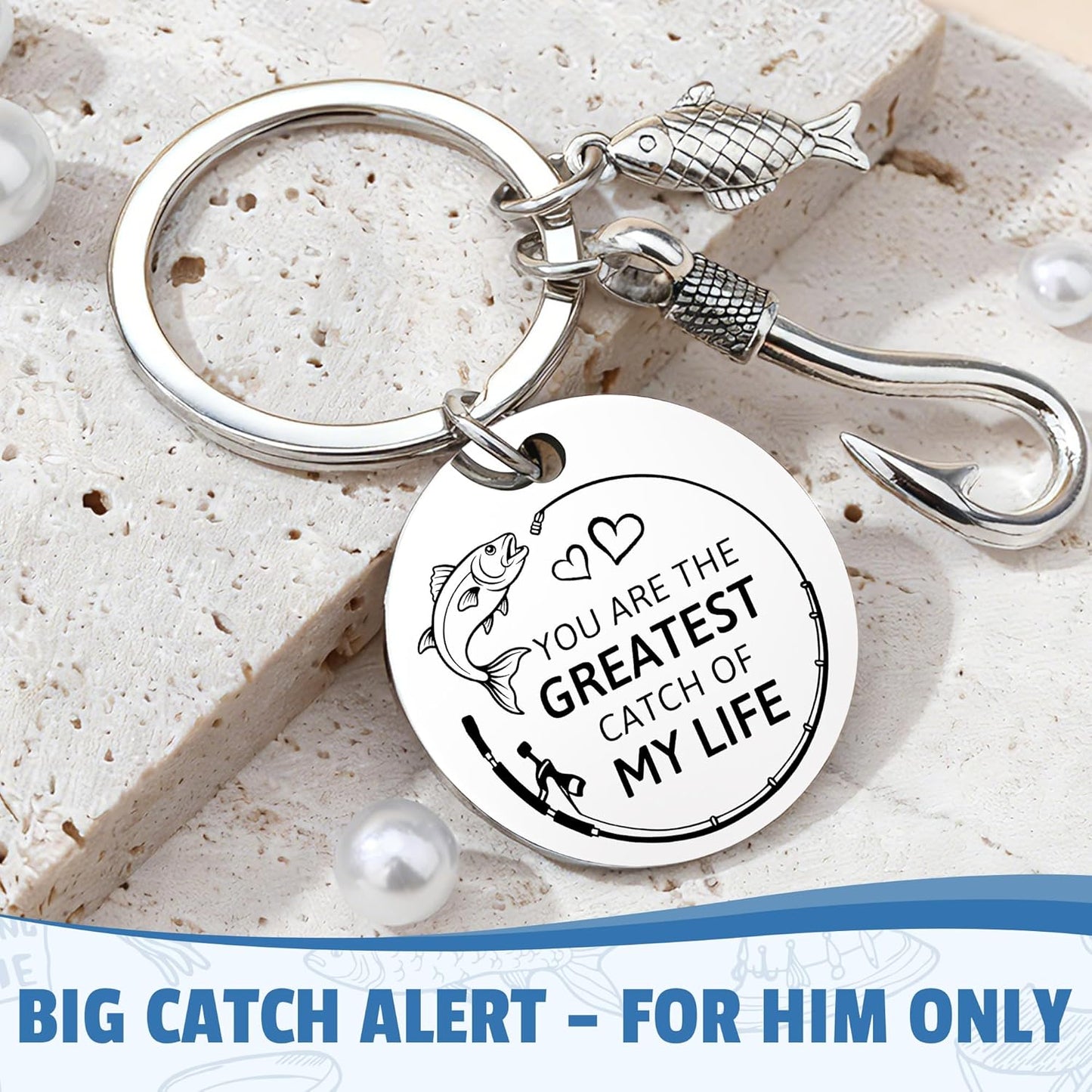 Fishing Gifts for Men | Unique Accessories & Cool Gear for Fishermen - Keychain, Mug, Hat, Socks