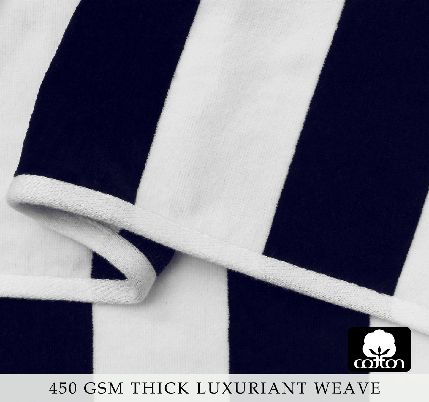 COTTON CRAFT Oversized Beach Towels - 2 Pack 35 x 70 inches XL Beach Towels