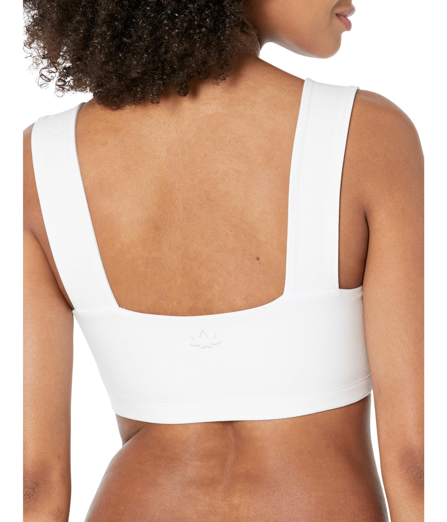 Beyond Yoga Womens Spacedye Squared Bra Cloud White SM One Size