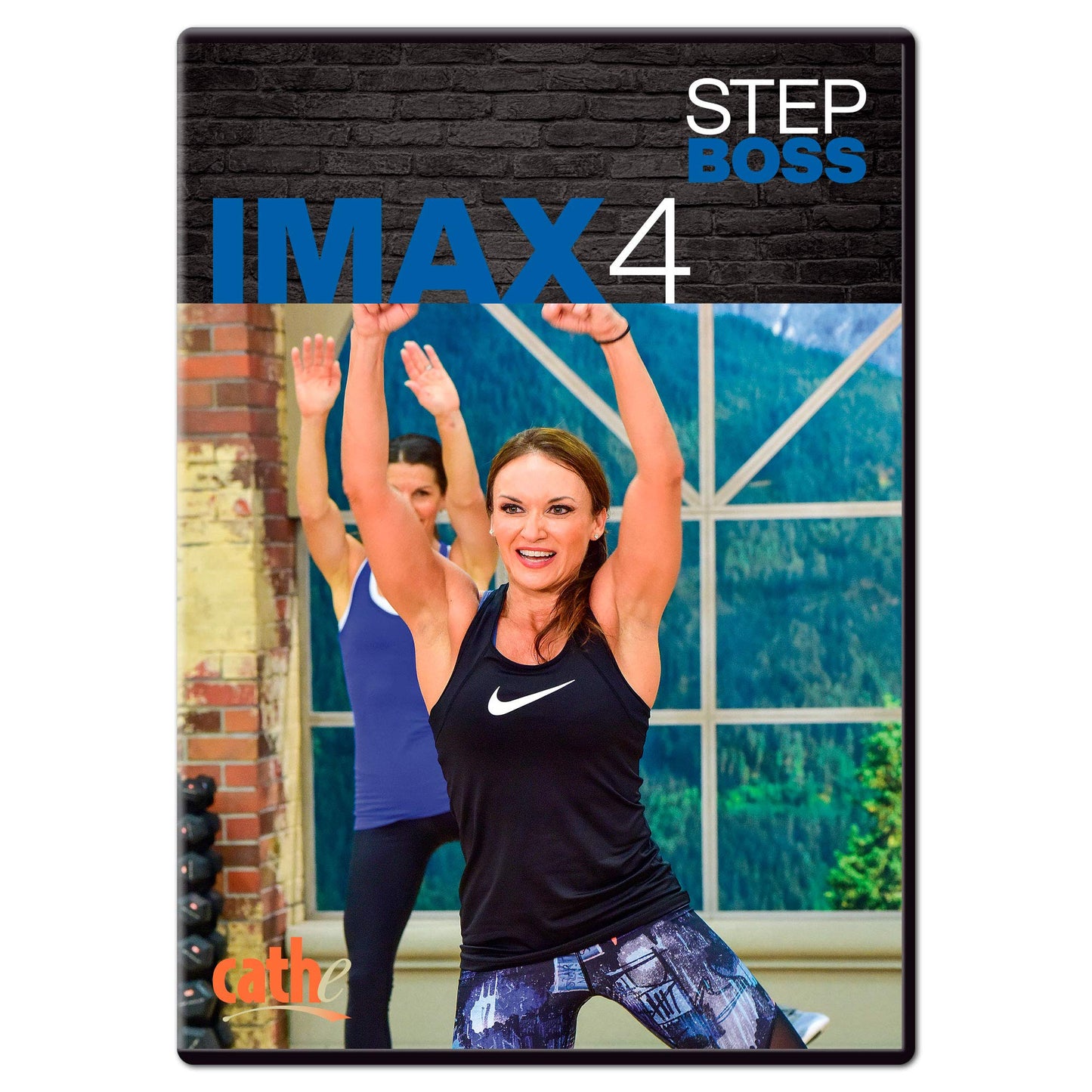 Cathe Friedrich Step Boss Imax 4 Step Aerobics Workout DVD For Women - A Cardio Step Workout for Cardio Fitness and Aerobic Conditioning