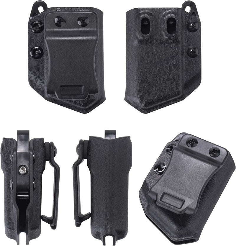 Universal Mag Carrier - 2-Pack IWB/OWB Holster for 9mm/.40 Double Stack Magazines