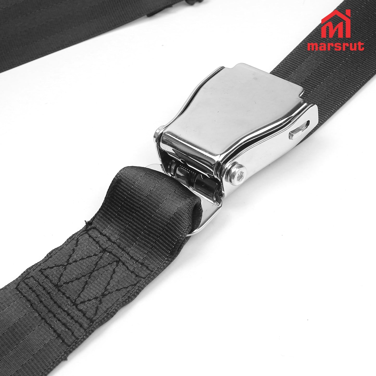 Gym Seatbelt, Leg Extension Lifting Seatbelt, Nordic Hamstring Curl Strap on Bench, 5.6ft L, Buckle Squat Collar for Workouts Machine, Home Gym Stretch & Mobilization Exercise for Men Women, with Logo