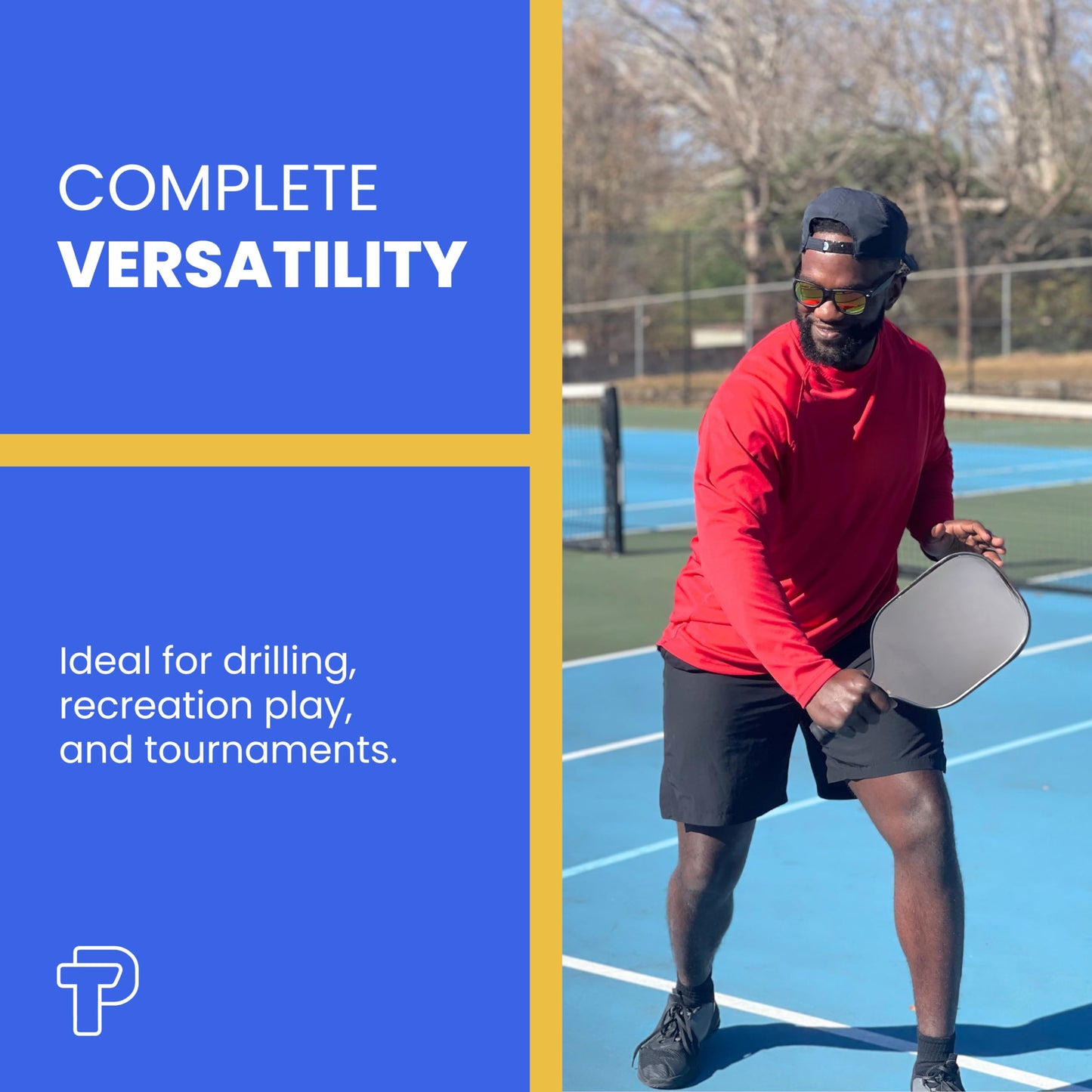 TRUPICKLEBALL Tru-40 Outdoor Pickleballs - USAPA Approved Pickleball Balls for Recreational and Tournament Play - Available in 3, 12, 50, and 100 Packs (12)