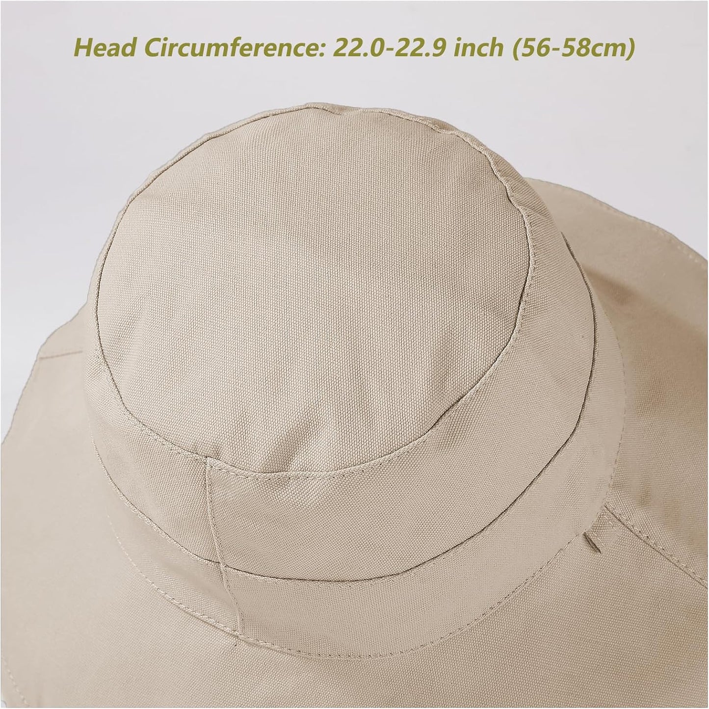 Womens Sun Hats - Wide Brim Reversible Bucket Hat for Summer Travel | UV Protection, Packable Cotton