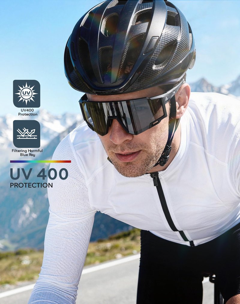KALIYADI Sports Sunglasses-Men Polarized-Mens-Sunglasses Women: Running Sun Glasses with UV400 for Fishing Cycling