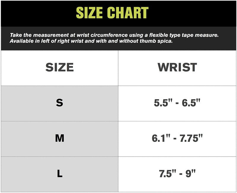 Aircast A2 Wrist Brace-Left-Medium